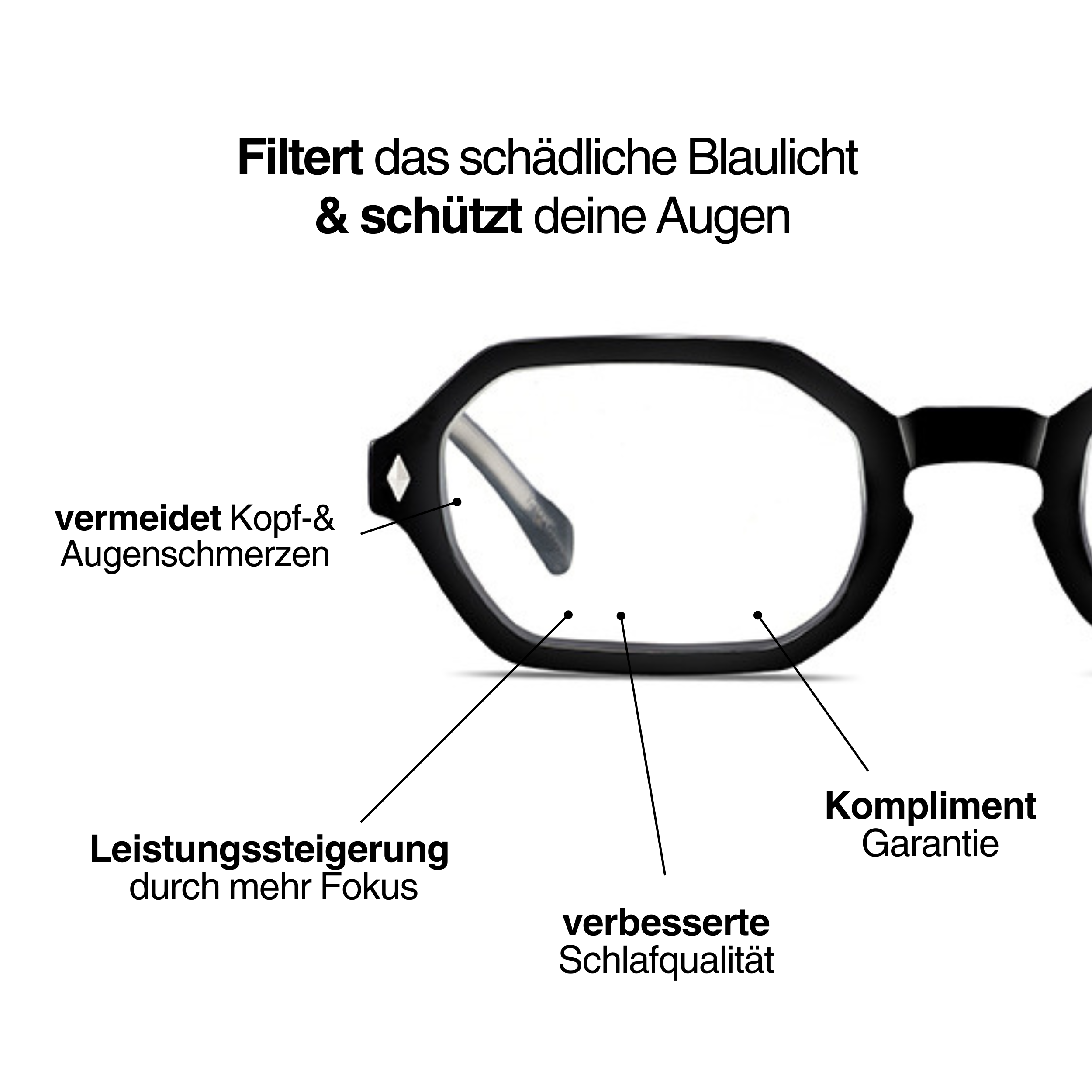 Blaulichtfilterbrille - PALERMO
