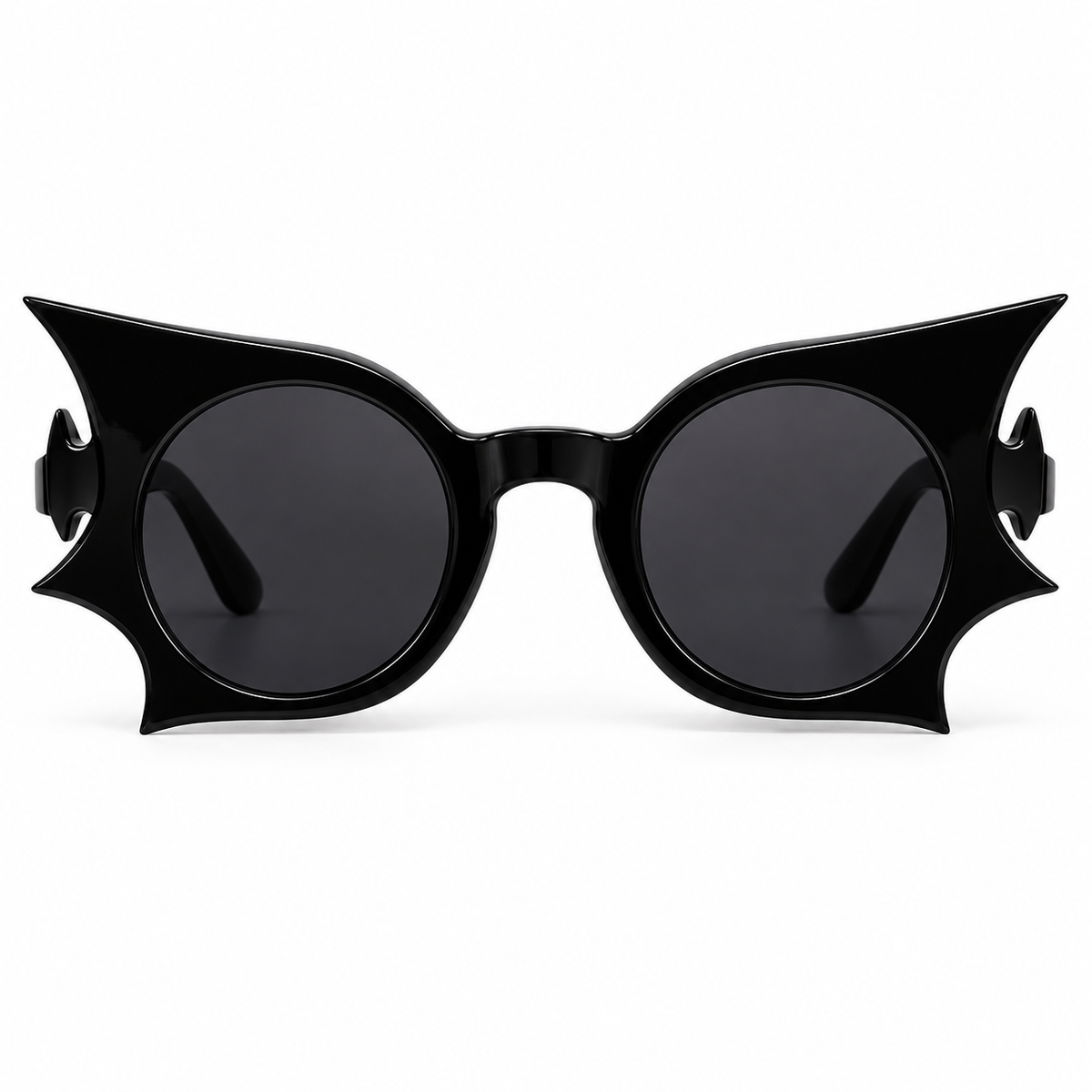 BAT – Gothic-Sonnenbrille (Schwarz / Schildpatt)
