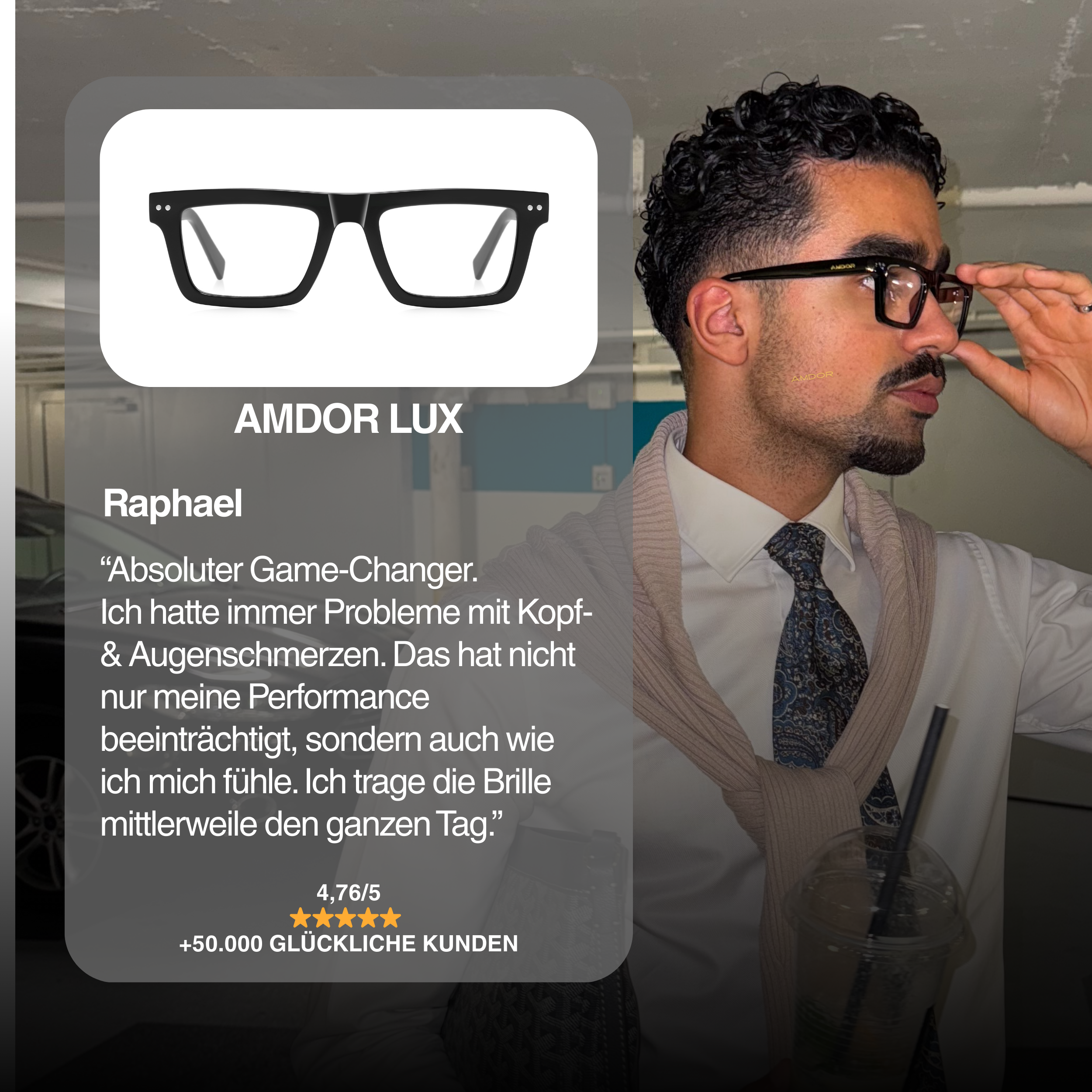 Blue light filter glasses - LUX