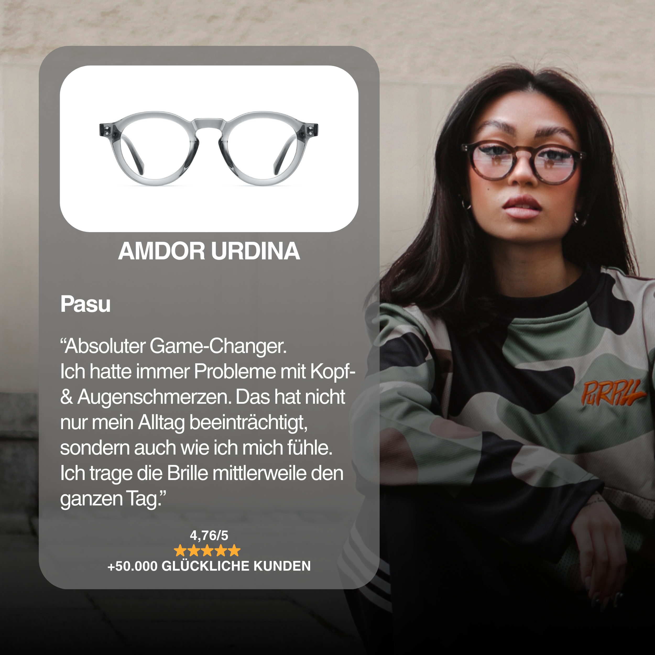 Blaulichtfilterbrille - URDINA