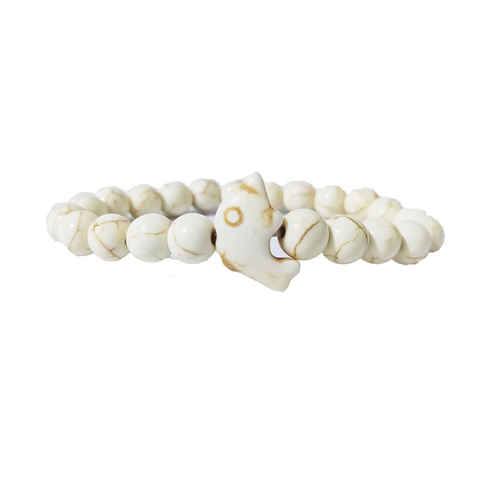 MARIN- Dolphin Volcanic Rock Bracelet