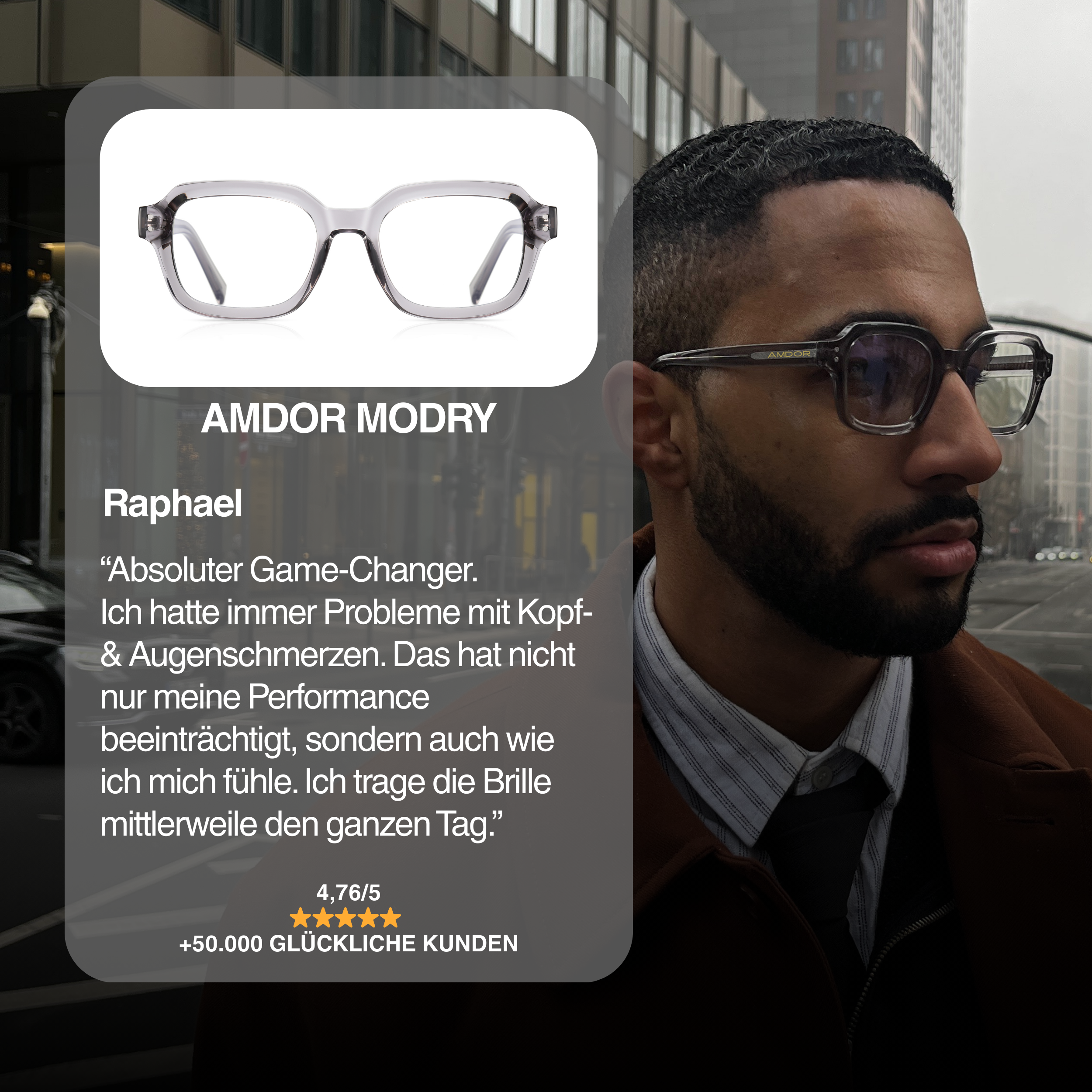 Blue light filter glasses - MODRY