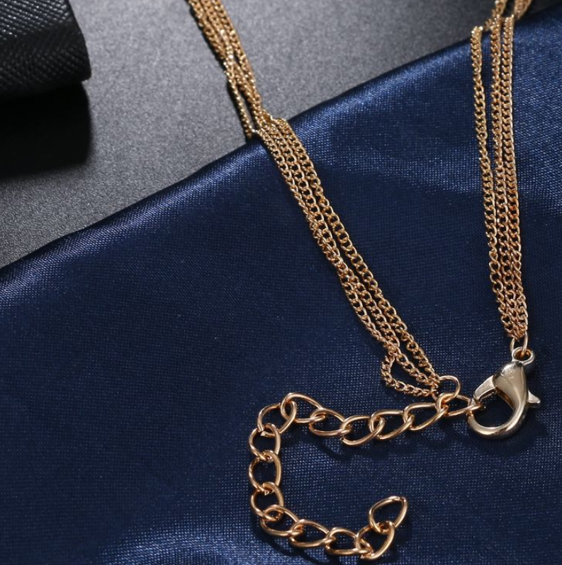 LAYA – Collier multi-rang en zircon