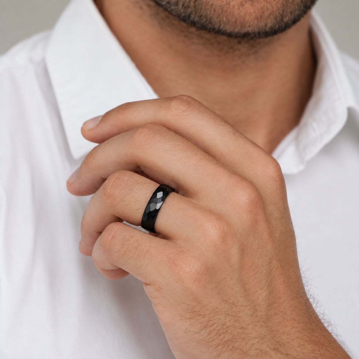 FACET - Facetteret Ring