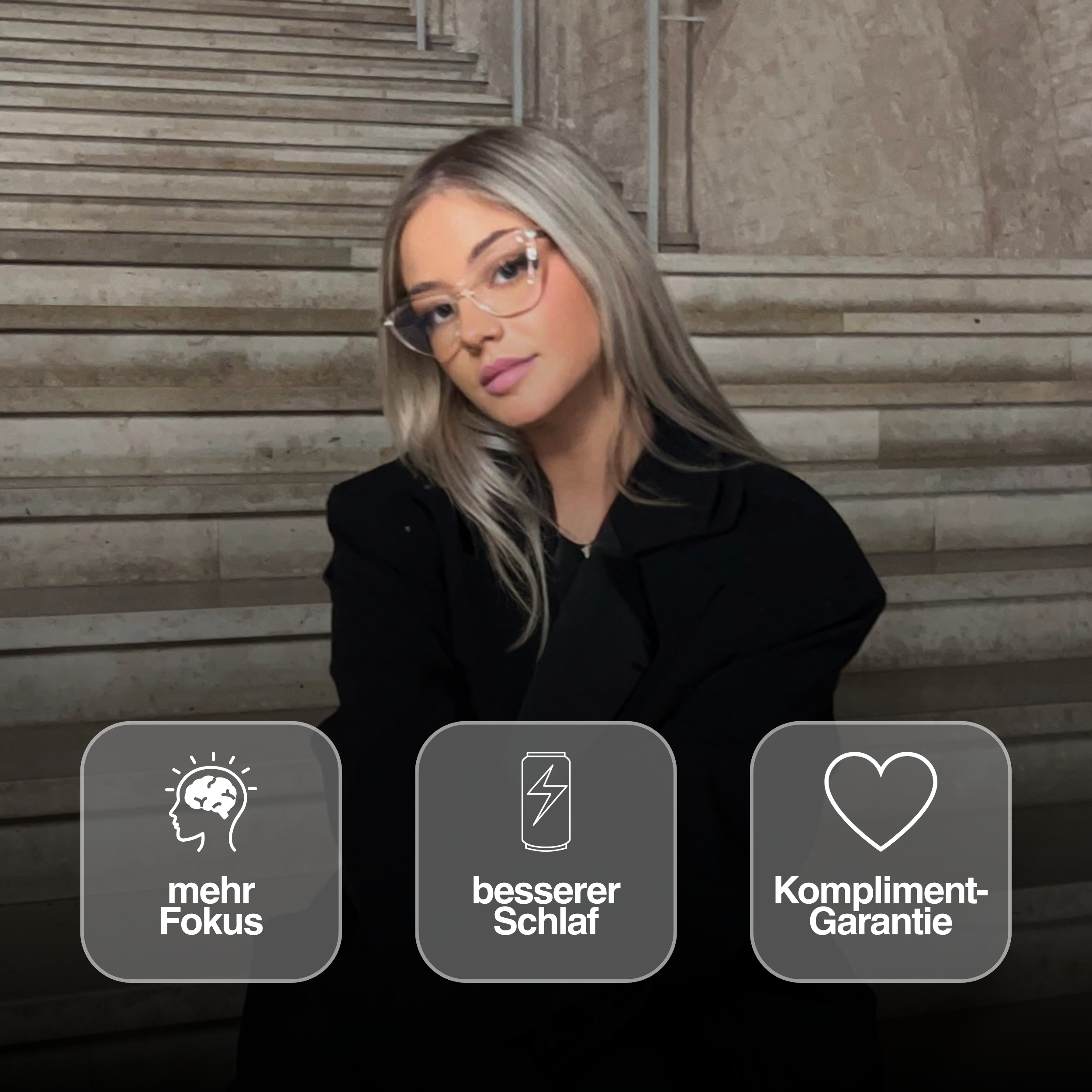 Blue light filter glasses - DRITA