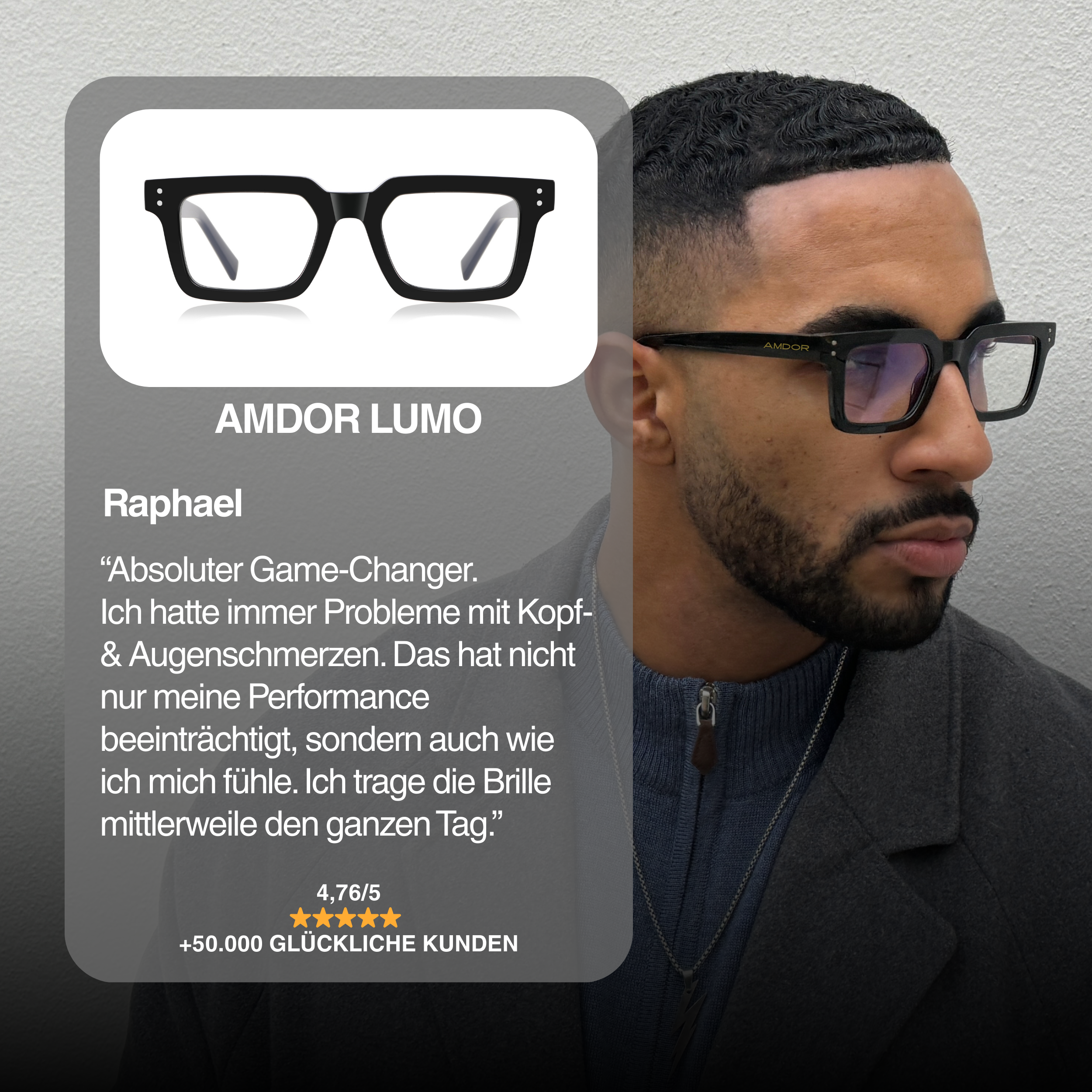 Blue light filter glasses - LUMO