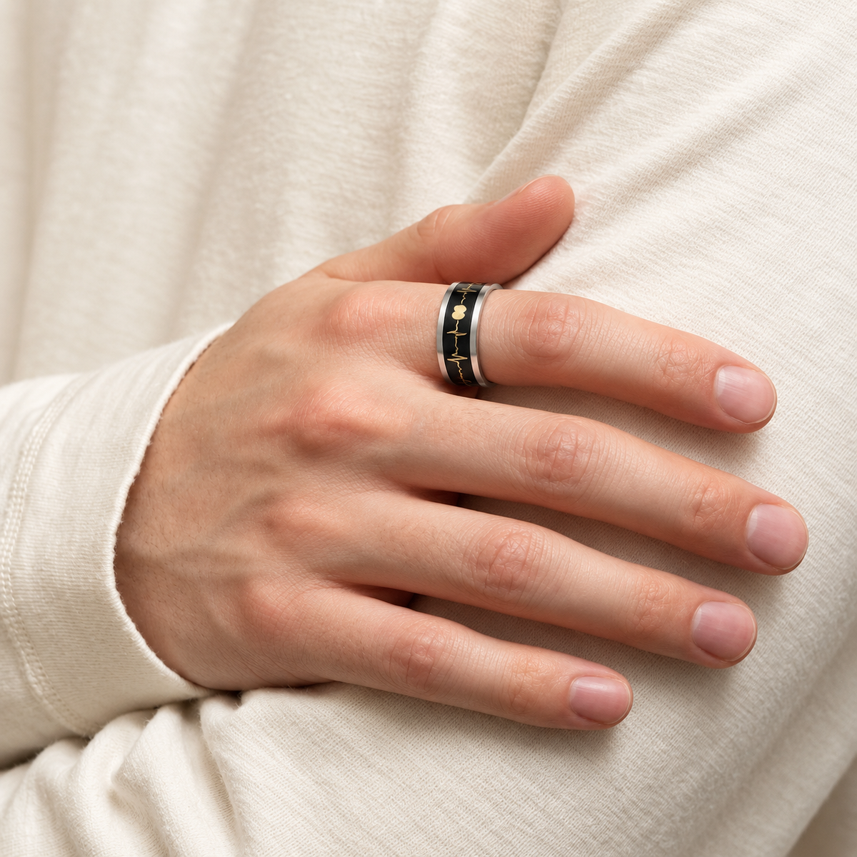 PULSE - Stainless Steel Ring